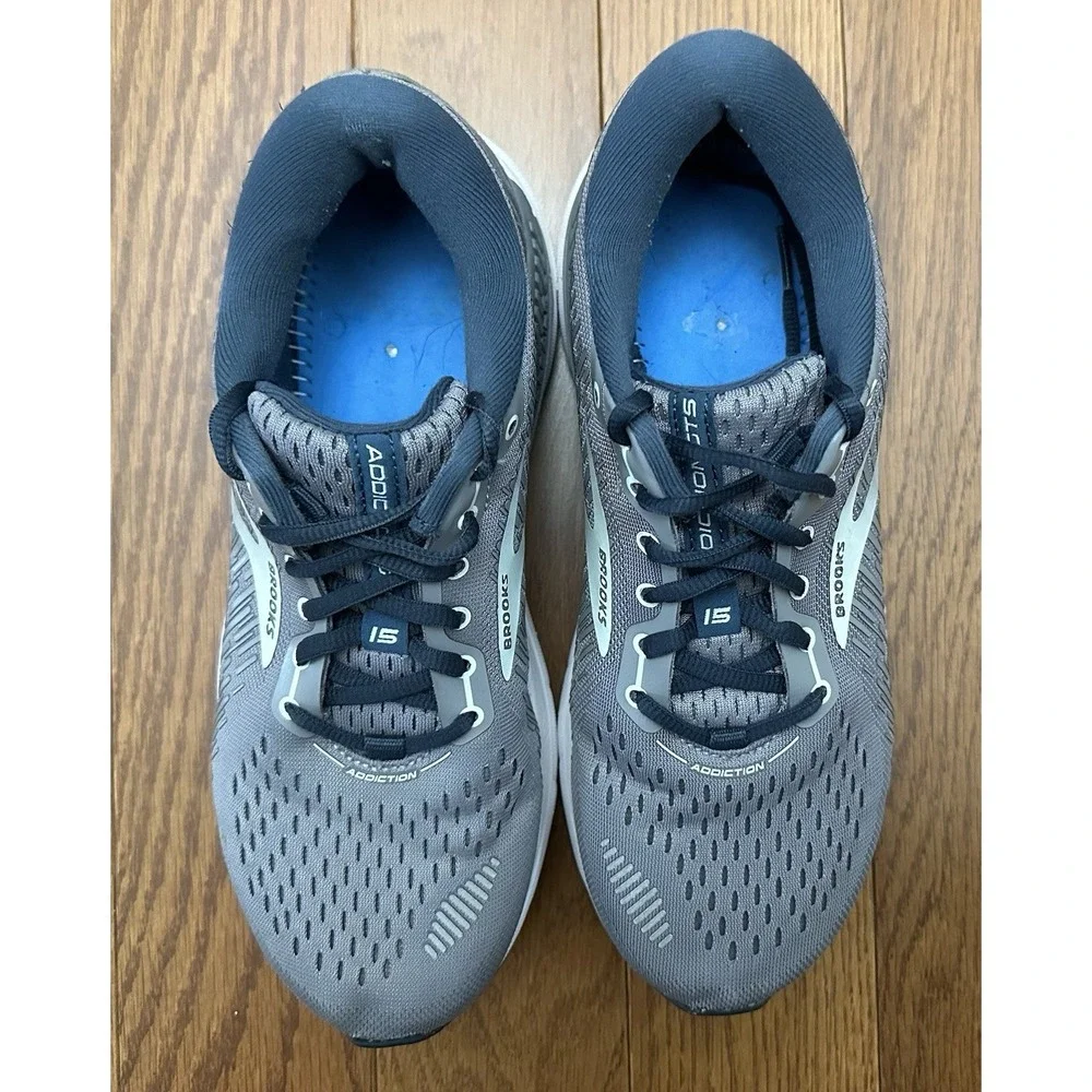 Brooks Addiction GTS 15 Women's Running Shoes Size 8.5B Gray 1203521B099